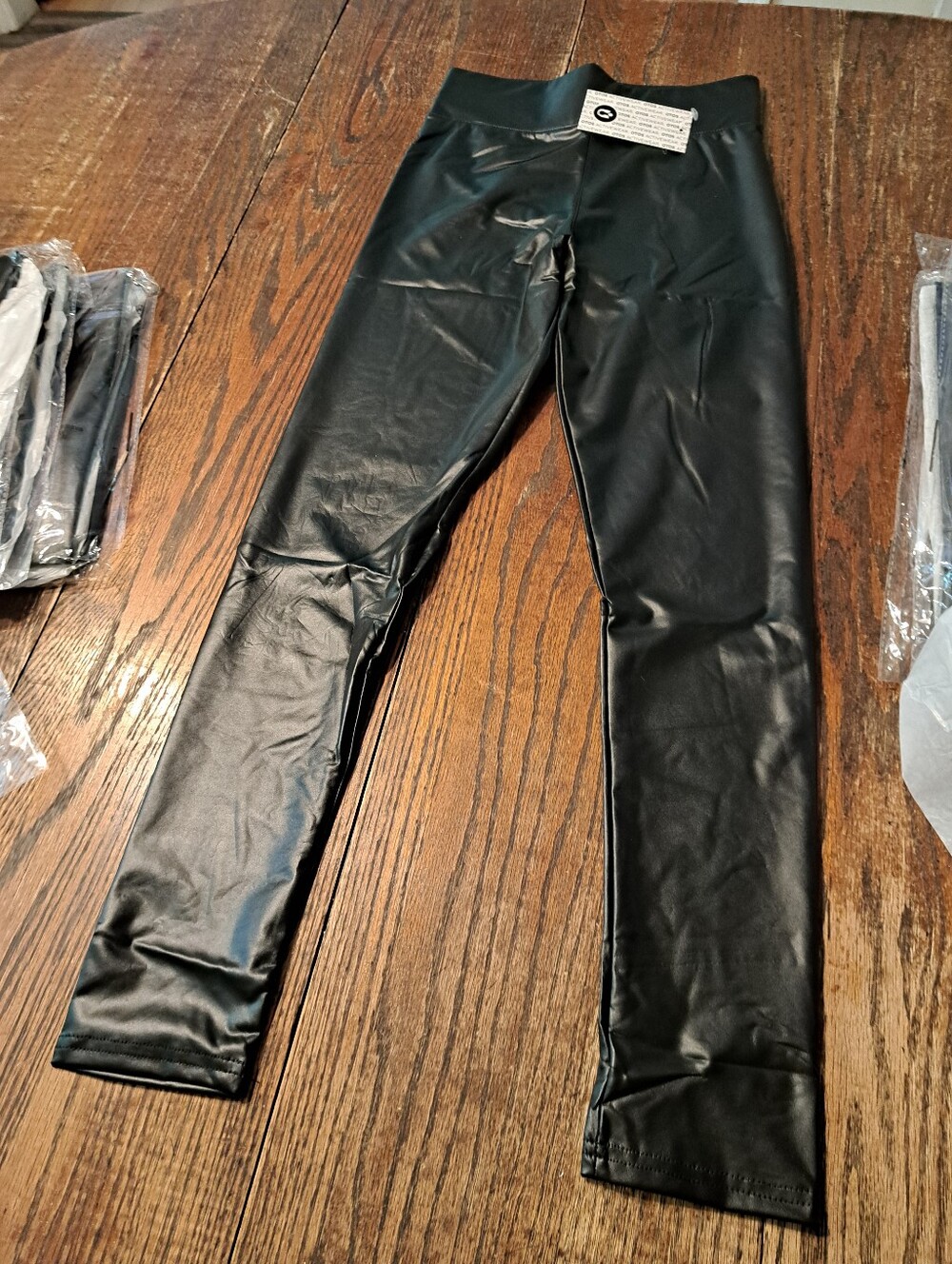 New Small Otos Black High Waisted Leggings Y303 Stretch Yoga Gym Pants